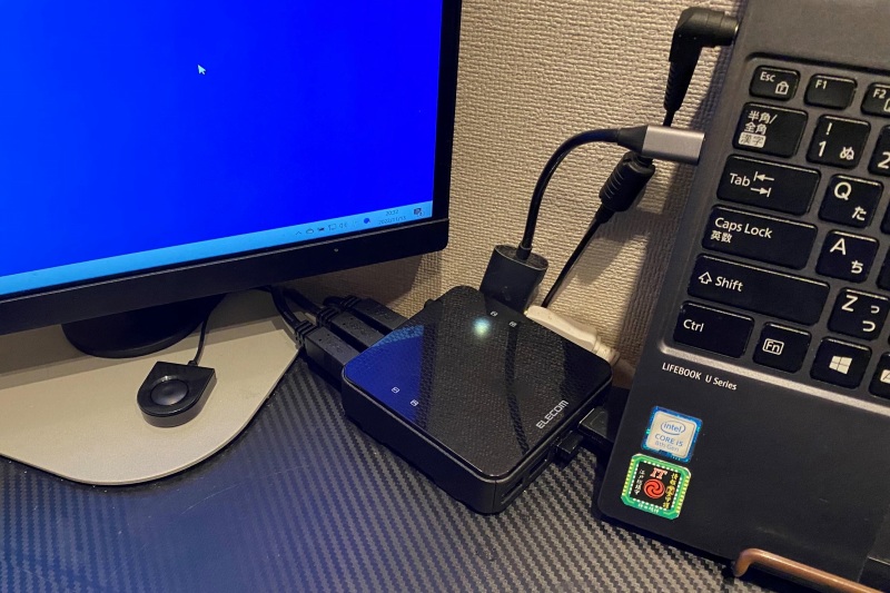 USB3.0対応切替機（PC4台） - U3SW-T4